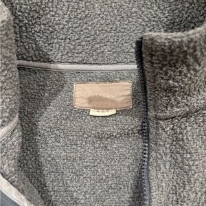 Everlane Slate Blue Fleece Jacket